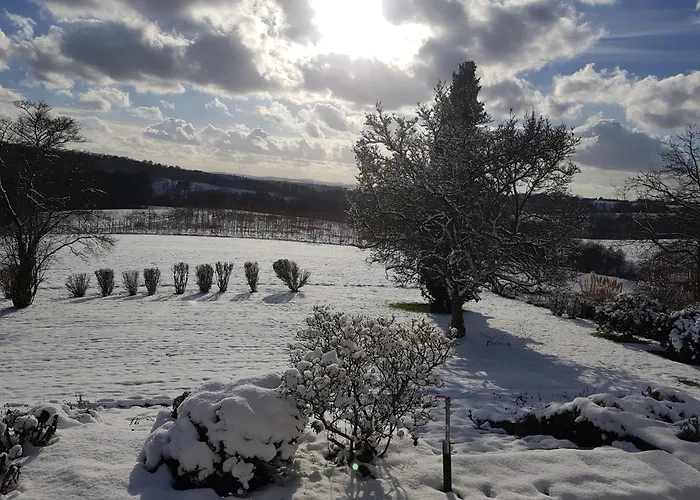 아파트 Fewo Panoramablick Winterscheiderbrol